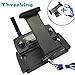 Threeking 4-12 Inches Tablet Aluminum-Alloy Foldable Extendable Holder Mount with Neck Strap Compatible for DJI Mavic Pro/Mavic 2 Pro/Mavic 2 Zoom/Spark/Mavic Air Remote Controller