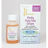 3 pack of Pedia Poly-Vite Drops 50 mL