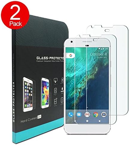 Google Pixel Screen Protector, 11TT Google Pixel Tempered Glass Screen Protector 5.0 Inch, 0.26mm Thickness 9H Hardness 2.5D Curved Edge, Featuring Ultra Clear, Anti-Scratch, Bubble Free, Pack of 2