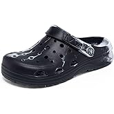 Kids Boys&Girls Black Camouflage Clogs Children's Beach Shoes Classic Marbled Tie Dye Clog Little Kid