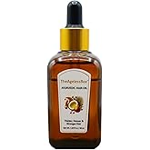 The Ageless Box Ayurvedic Hair Oil Serum – Reduces Hair Fall, Tames Frizz & Curls, Strengthens Roots & Supports Hair Growth – Amla, Argan, Bhringraj & Rosemary Blend – Vegan, Cruelty-Free – 50ml