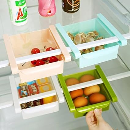 Buy Coolkart Set Of 4 Plastic Kitchen Refrigerator Fridge Storage