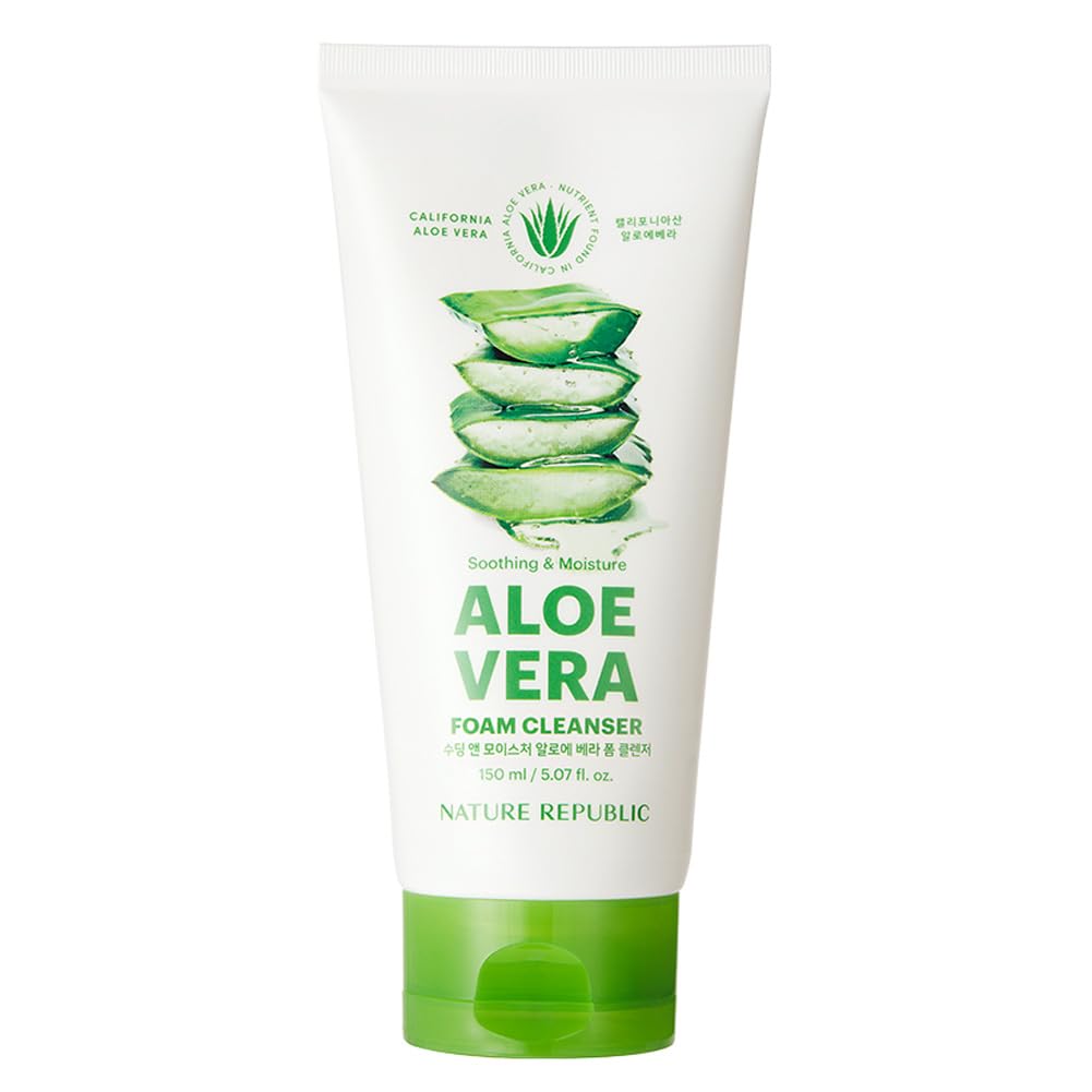 NATURE REPUBLIC Aloe Vera Foam Cleanser