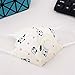 Cartoon Cute PM2.5 Anti-Dust Mouth Face Mask for Kids Disposable Non-Woven Fabric Masks With Respiration Valve (12PC Panda)