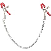 Body Chain Necklace for Women Beginner Adjustable Stainless Steel Body Clamps with Chain Non Piercing Clip on Body Jewelry