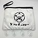 Luxury Ystar Beard Apron 2.0 - Hair Clippings Catcher, Grooming Cape Apron, Combined with Zipper Bag, Easy to Travel, for Man Shaving, Best Gift For Him by Ystar - (White)