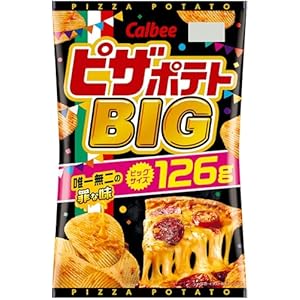 カルビー ピザポテトBIG 126g×12袋