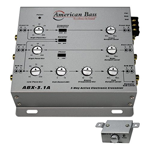 ABX31A -AMERICAN BASS 3-WAY ACTIVE CROSSOVER -
