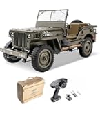 Amazon.com: WOWRC RocHobby 1/12 1941 MB Scaler RC Jeep, 4x4 Hobby
