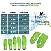 Fittest Pro Plantar Fasciitis Orthotic Insoles Full & 3/4 Length Shoe Sole Inserts for Men and Women Looking for Foot and Heel Pain Relief - Large Green