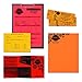 Wausau Astrobrights Heavy Duty Paper, 24 lb, 8.5 x 11 Inches, Assortment of 5 Warm Colors, 500 Sheets (20262)