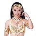 BellyLady Belly Dance Tribal Gold Coins Headband, Gypsy Jewelry