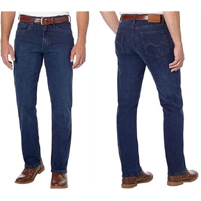 Urban Star Men's Relaxed Fit Straight Leg Jeans