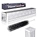 Pellet Smoker Tube - 12” 304 Stainless Steel for Cold or Hot Smoking Wood Pellet Tube Smoker, Work with All Grills or Smokers, Square