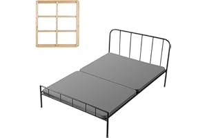 VEVOR Twin Size Bunkie Board, 1.5 in Bed Board Slats with 200D Oxford Cloth, Wooden Mattress Support for Twin Size Bed, Easy 