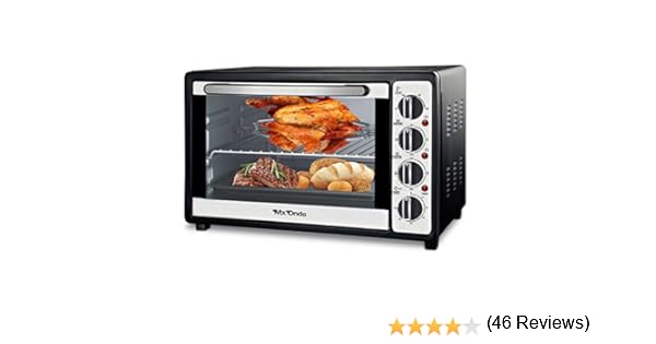 Mx Onda Mx-HC2184 Horno de conveccion 48 litros, 2000 W, Acero ...