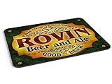 Rovin Beer & Ale Mousepad/Desk Valet/Coffee Station