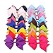 Misaky 20pcs Boutique headband Girls Children Alligator Clip Grosgrain Ribbon