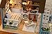 Cuteroom Dollhouse Miniature DIY Dolls House Room Kit with Furniture Handicraft Xmas gift Forest Time