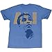 American Classics Muhammad Ali Men's Look T-Shirt Light Blue Heather L