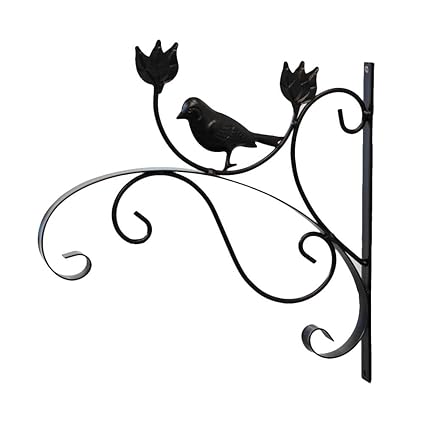 Fancy Curved Hook Wall Plant Hangers Indoor Outdoor Bracket