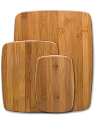 Farberware 5070344 Bamboo Cutting Board, Set of 3,