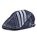 The Hat Depot Cotton Washed Denim Newsboy Ivy Golf Hat