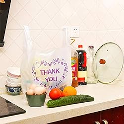 LazyMe Thank You T-Shirt Carry-Out Bags Plastic