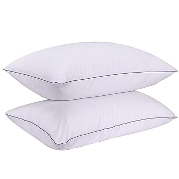 Amazon Com Vodof 2 Pack Standard Bed Pillows 20 X 26 Inches