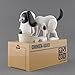 Mansalee Cute Dog Piggy Bank Doggy Coin Bank Canine Money Box (White Dog)