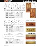 CMT RCS-302 Classical Cabinet Door Templates for Router Carver System