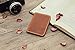 DUEBEL Full-grain Genuine Leather Slim Front Pocket Wallets, Minimalist Thin Card Holder, Card Case Wallet (DBL01-Brown with Magnet)