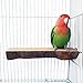 Bird Perch Stand, Parrot Birdcage Natural Stand, Pet Applewood Playstand for Gerbil Hamster Budgie Cockatiel Parrot Rat Parakeet, Bird Climbing Stairs for Conure Parakeet Budgie Cockatiels Lovebirdsthumb 2