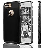 iPhone 7 Plus Case, Stoon Hybrid Dual Layer Case [TPU, PC] Shock Absorption / Impact Resistant for Apple iPhone 7 Plus (2016 Ultra Protection Cover for iPhone 7 Plus (black)