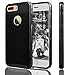 iPhone 7 Plus Case, Stoon Hybrid Dual Layer Case [TPU, PC] Shock Absorption / Impact Resistant for Apple iPhone 7 Plus (2016 Ultra Protection Cover for iPhone 7 Plus (black)