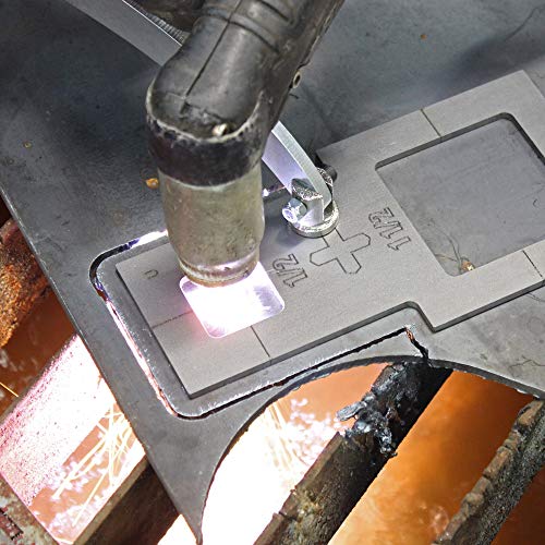 Plasma Stencil - Square Cutter Guide - 5 pc. Kit - .380"