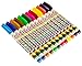 Dry Erase Whiteboard Markers - 12 Pack - Thin Style