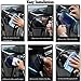 Car Rearview Waterproof Film, Anti Fog Anti-Fogging,Anti-Mist Anti-Dazzle,Mirrors Rainproof,Anti-Glare Side Mirror Window Protector Film,Anti- Fog Clear Car Rearview Mirror Film