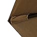 Ulax furniture Sunbrella 9Ft Outdoor Umbrella, Patio Market Table Umbrella with Push Button Tilt&Crank for Garden, Lawn, Backyard& Pool (Heather Beige)