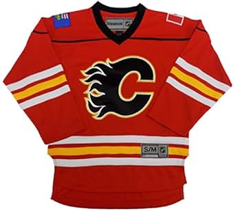Amazon.com: Outerstuff Calgary Flames Blank Red Men's Home Rink Side Jersey: Clothing