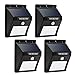 Outdoor Solar Powered Motion Sensor Lights MOKOQI 8 LED Wireless Waterproof Security Night Light with 2 Modes Motion Activated Auto On/Off for Patio Deck Yard Garden Driveway Outside Wall (4 PACK)