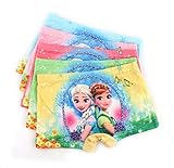 LEMONBABY My Little Pony Little Girls' Assorted Boxer Briefs (Pack of 5) (3-4Y, FROZEN)