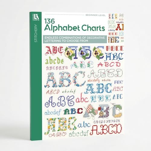 Vintage Alphabet Cross Stitch Encyclopedia: 150 Antique Designs
