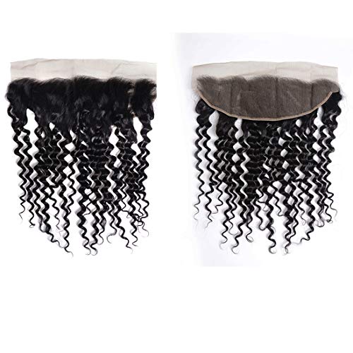 Deep-Wave-Lace-Frontal-13x4-Free-Part-10-inch-100-Unprocessed-Virgin-Brazilian-Deep-Curly-Human-Hair-Lace-Frontal-Natural-Black