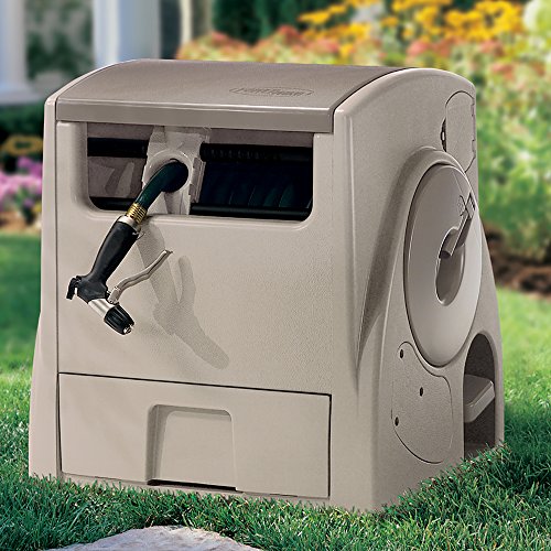Suncast PW100 Powerwind 100-Foot Capacity Automatic Rewind Garden Hose Reel