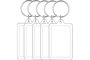 LCKAEY picture keychains Photo frame key chain pendant photo souvenir decorative buckle creative DIY gift key chain