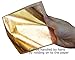 Barnabas Blattgold Imitation Gold Leaf, Transfer Patent [25 Sheets, 5.5 inch], Metal Foil Leaf for Painting, Arts and Crafts