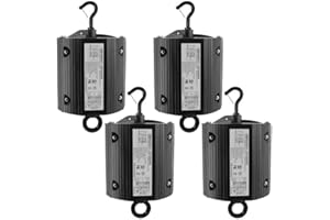 OSTEK 40W Emergency LED Driver AC Input 100-347V Output DC170V Emergency Backup Battery Emergency Driver for UFO LED HIGH Bay Light UL Listed. (40W-170VDC (4 Pack）)