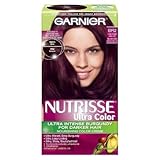 Garnier® Nutrisse® Ultra Color Nourishing Color Creme-The non-drip hair color formula spreads easily, smells great, and the after-color conditioner is infused with 3 fruit oils - avocado, olive and shea - for silkier, shinier, more nourished hair