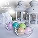 Bath Bombs - 6 Organic Essential Oil Bath Bomb Gift Set Handmade Spa Fizzies Bath Bomb, Natural Bath Bombs With Cocoa & Shea Butter, Moisturizes Dry Skin Premium Nature